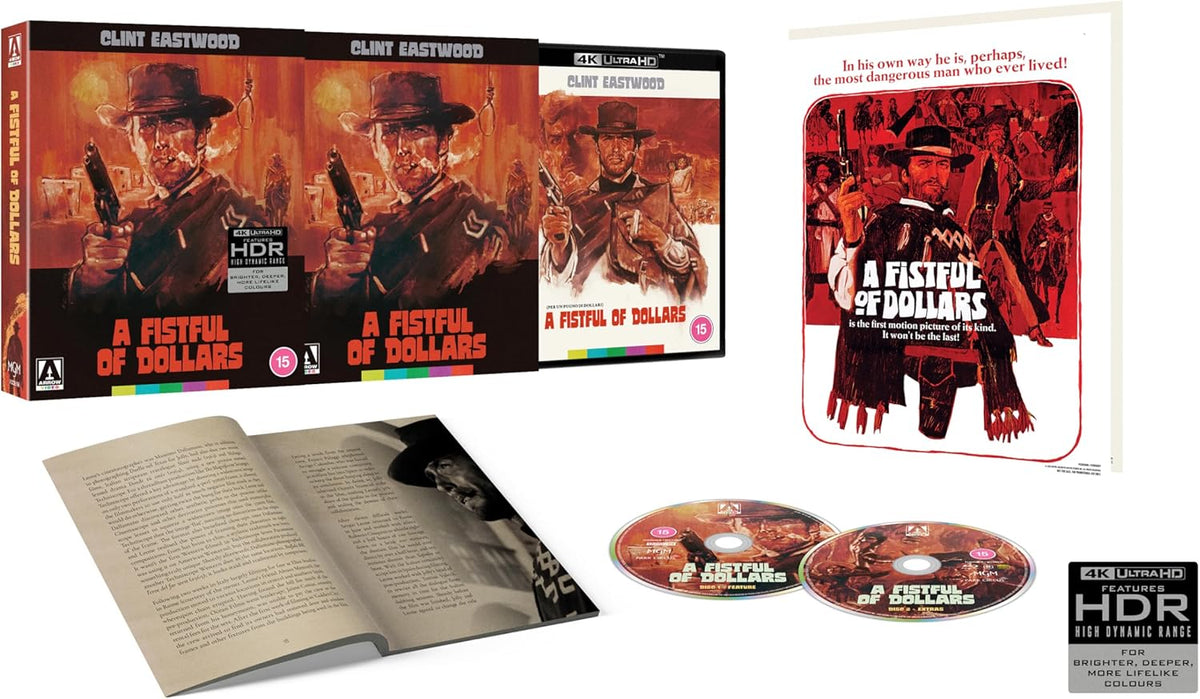 A Fistful of Dollars Limited Edition (4K Ultra HD) Region Free product cover