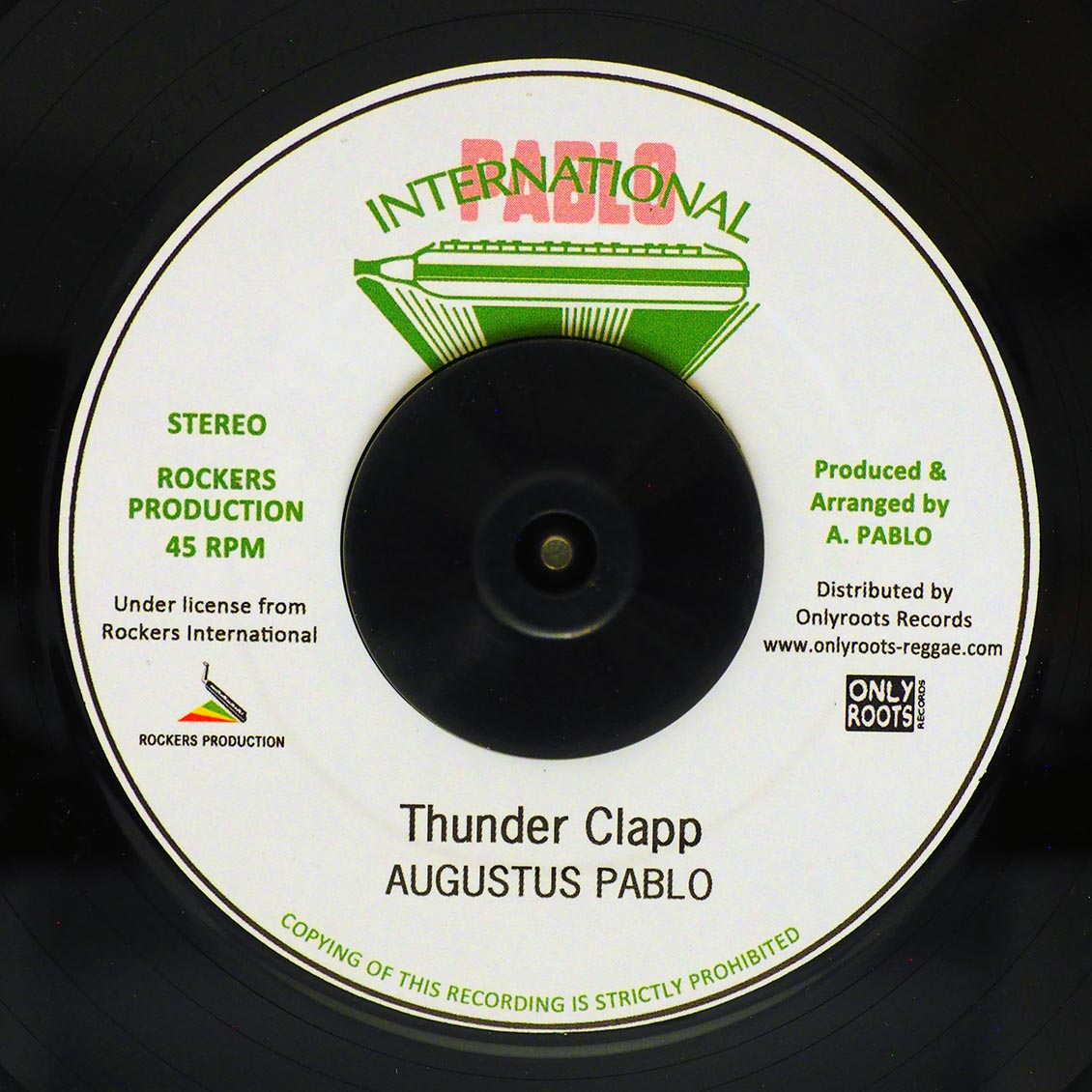 Augustus Pablo - Lightning Clap / Augustus Pablo - Thunder Clap product image 2