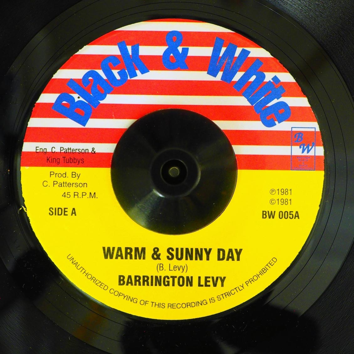 Barrington Levy - Warm & Sunny Day / Scientist & Tubbys - Sunny Style product cover
