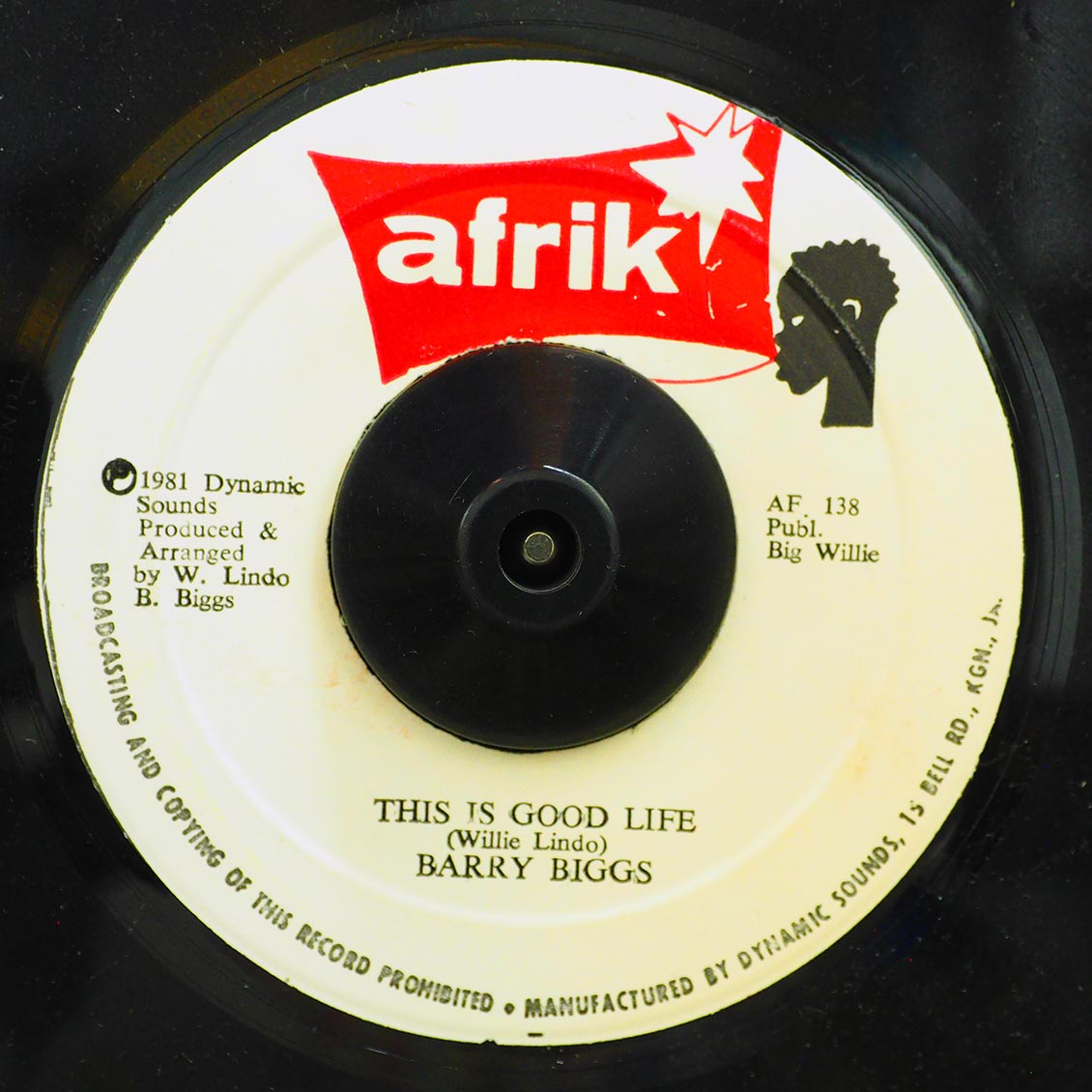 Barry Biggs - This Is Good Life / Barry Biggs - You're My Life product cover