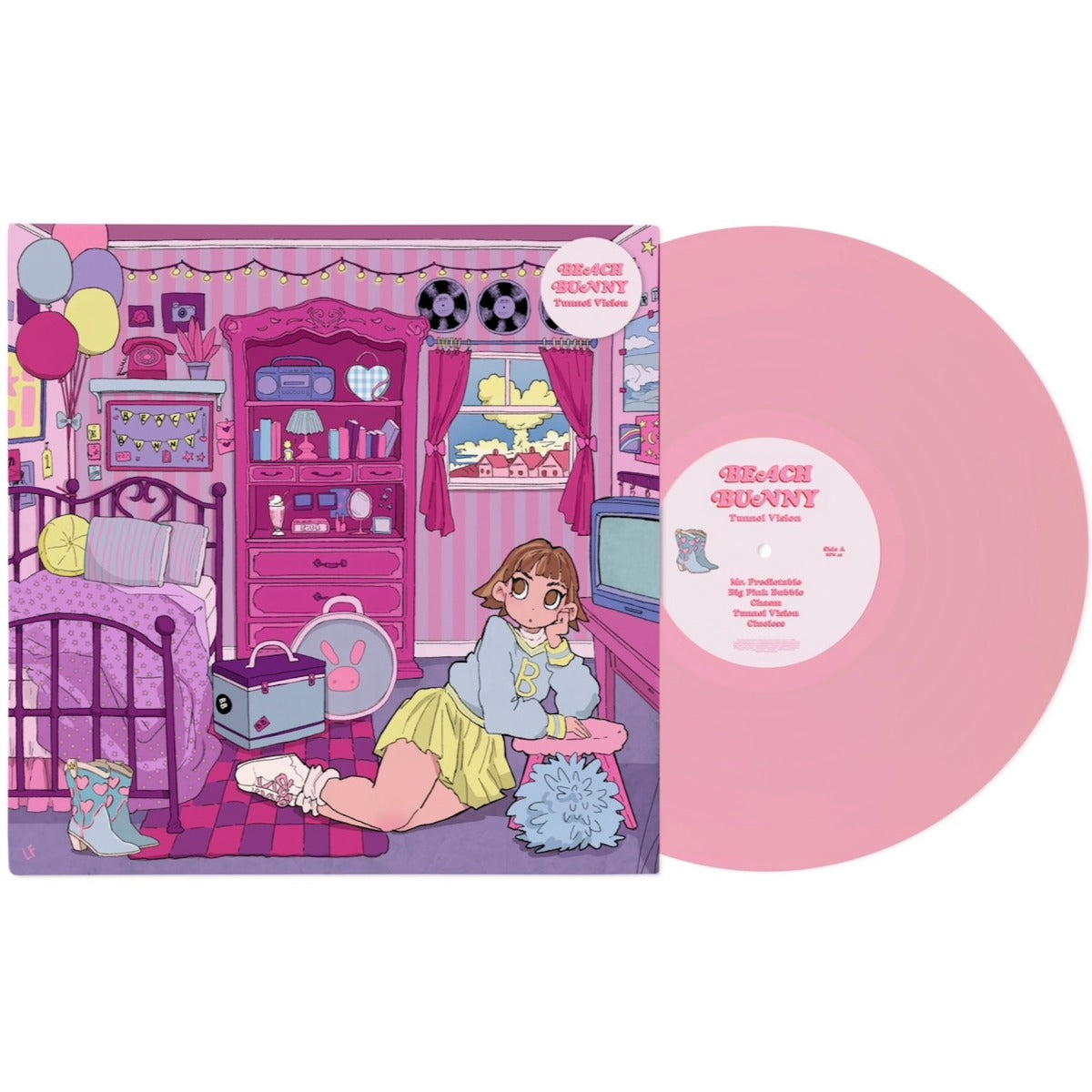 Beach Bunny Tunnel Vision (Indie Exclusive) (Baby Pink Vinyl)
