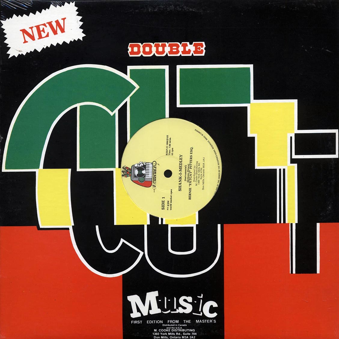 Bernie Pitters - Shank-I-Medley / R Zee Jackson - Solomon; Papa Symbolic - Lovelorn (orig. press) product cover