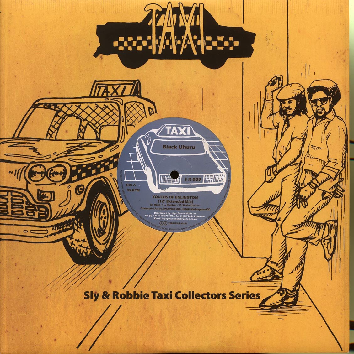 Black Uhuru - Youths Of Eglington (Extended Mix) / Sly & Robbie - Youths Of Eglington Rock; Sly & Robbie - Youths Of…