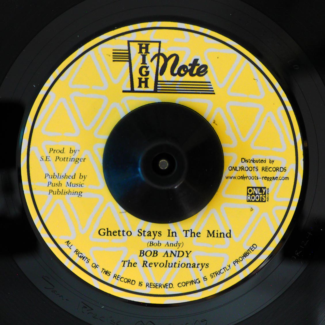 Bob Andy - Ghetto Stays In The Mind / The Revolutionaries - Ghetto Dub product cover