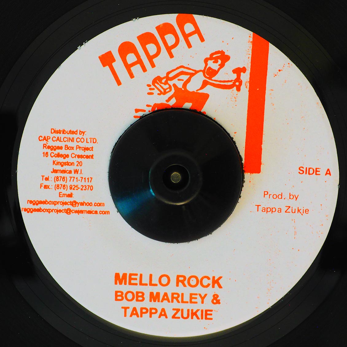 Bob Marley, Tappa Zuzie - Mellow Rock / Version (rhythm: "Bob Marley - Mellow Mood") product cover