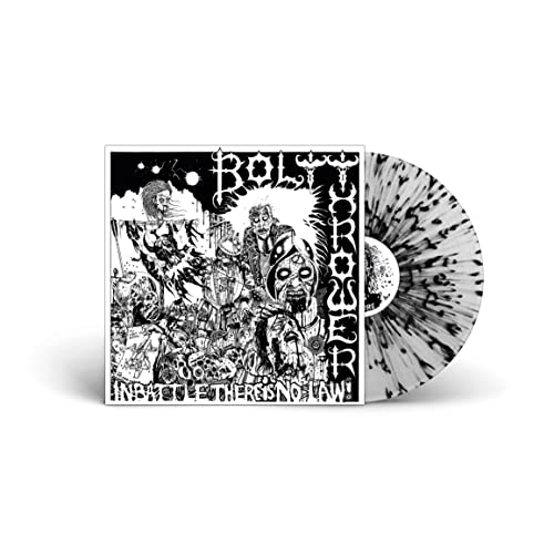 Bolt Thrower In Battle There Is No Law (Clear W/ Grey & Black Splatter Vinyl)