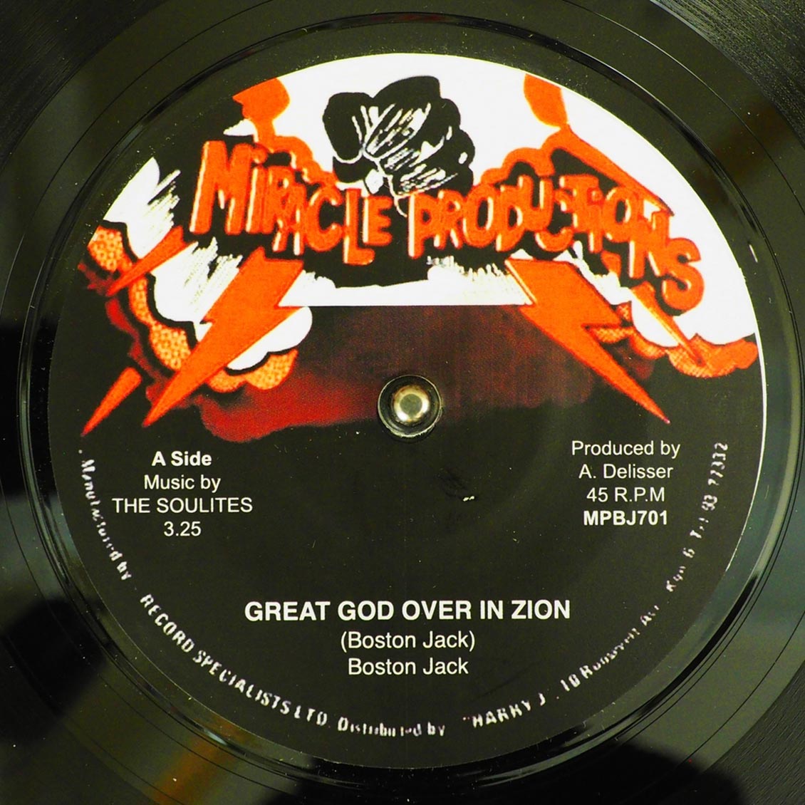 Boston Jack - Great God Over In Zion / Boston Jack - Starvation product cover