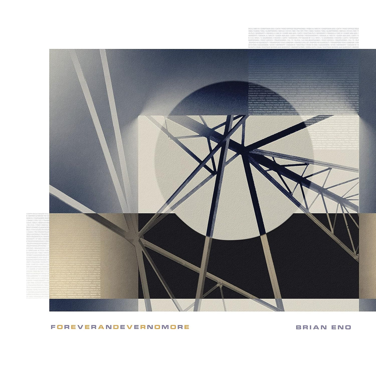 Brian Eno - FOREVERANDEVERNOMORE - Music & Performance - Vinyl product cover