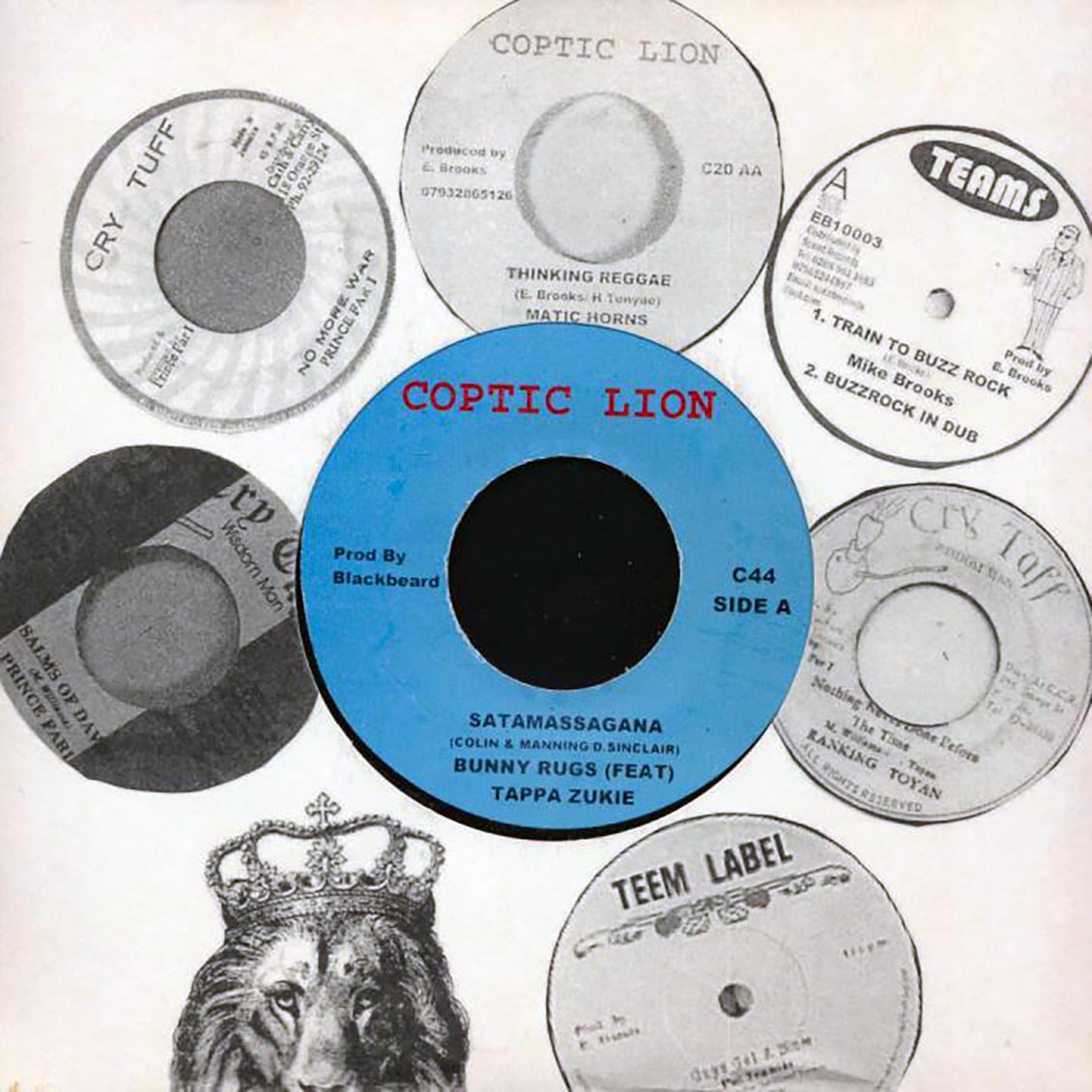 Bunny Rugs, Tappa Zukie - Satta Massagana / Version (rhythm: "Declaration Of Rights") product cover
