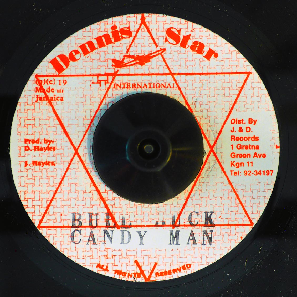 Candy Man - Bull Buck / Version product cover