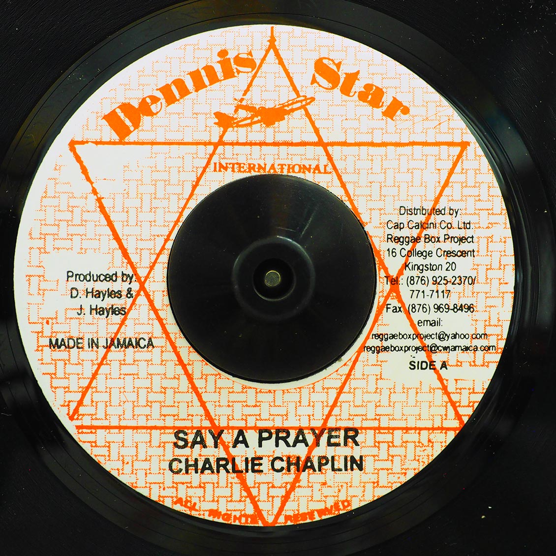 Charlie Chaplin - Say A Prayer / Charlie Chaplin - How Many More product cover