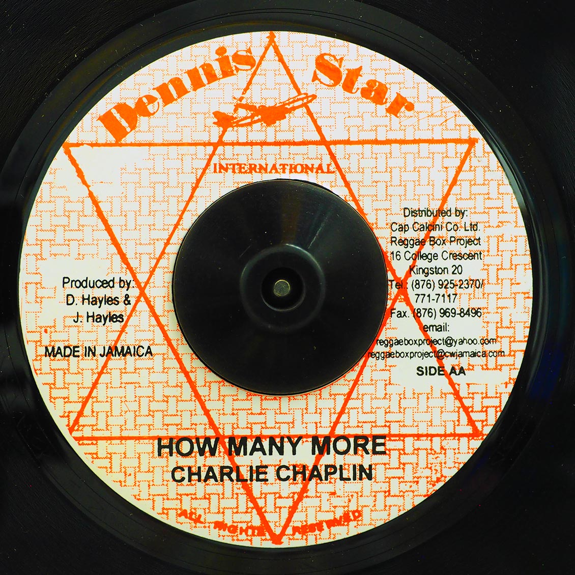 Charlie Chaplin - Say A Prayer / Charlie Chaplin - How Many More product image 2