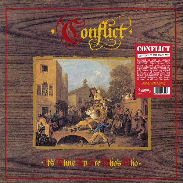 CONFLICT It's Time To See Who's Who (Color Vinyl)
