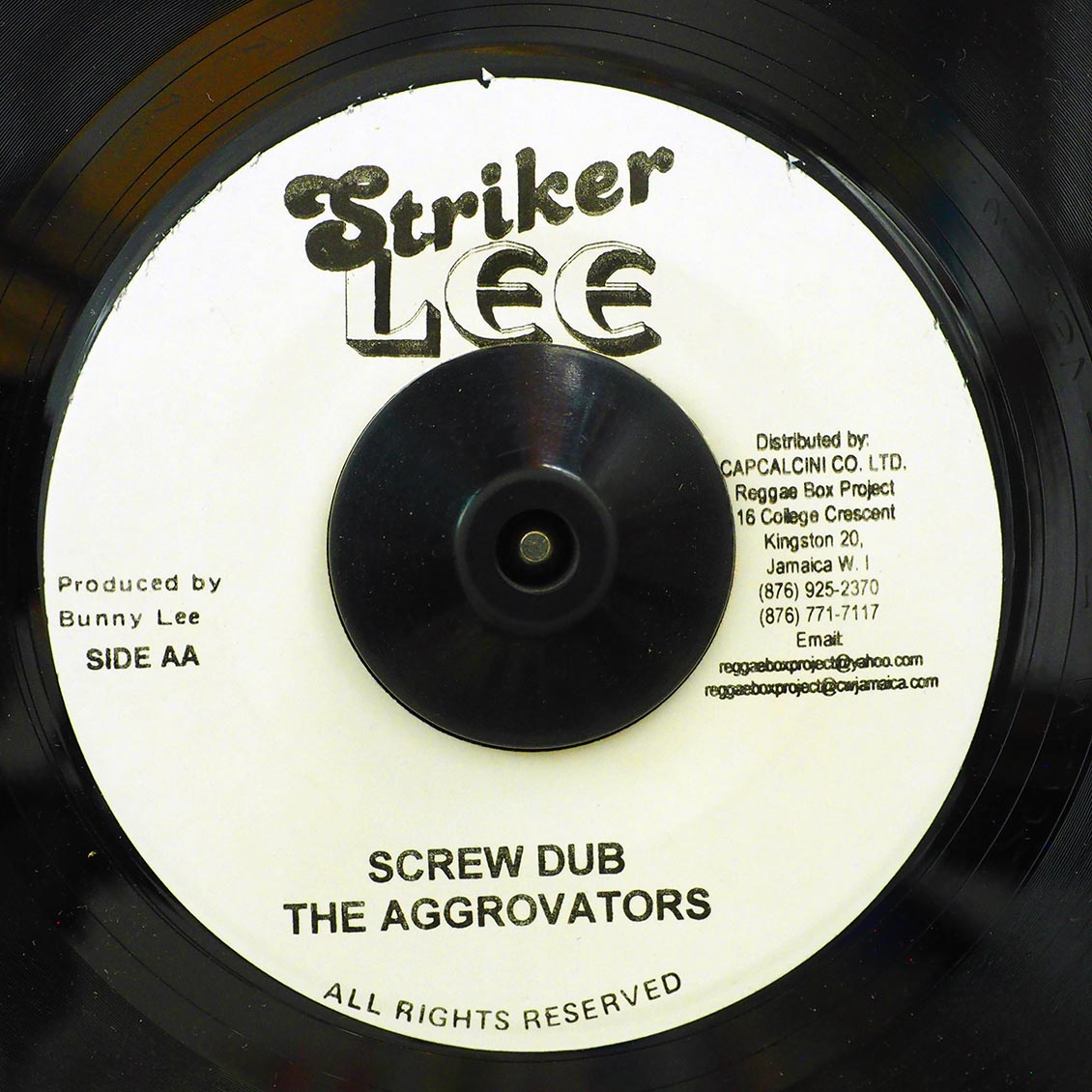 Cornell Campbell - Screw Face / The Aggrovators - Screw Dub (rhythm: "Screw Face") product image 2
