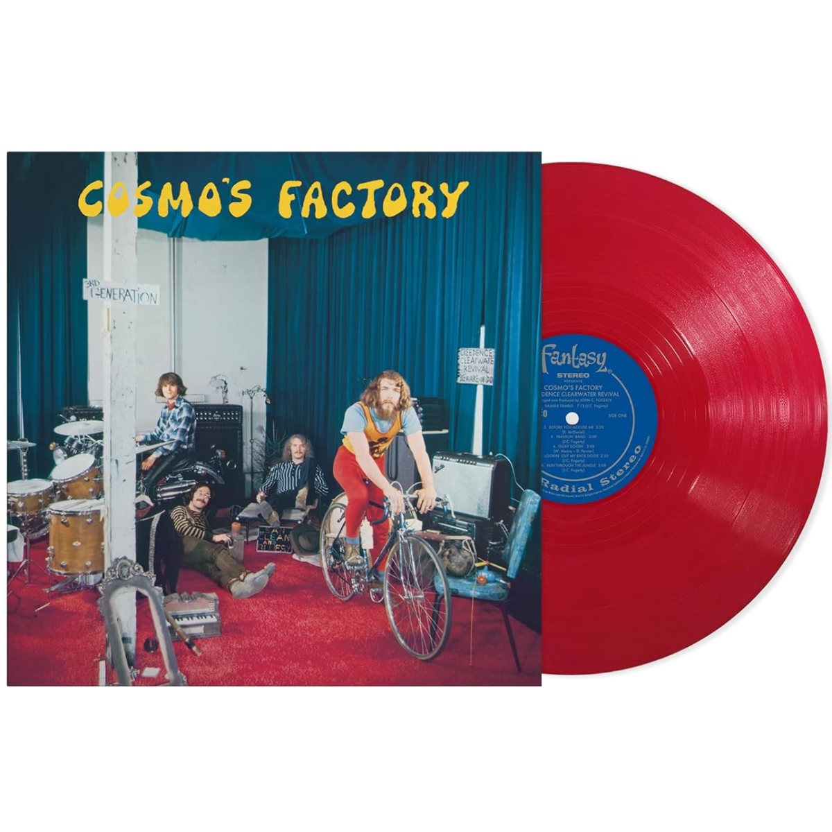 Creedence Clearwater Revival Cosmo's Factory (Remastered 2025) (Apple Red Colored Vinyl)