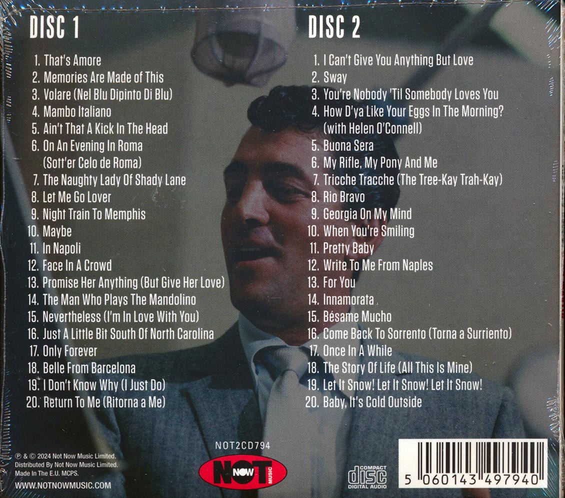 Dean Martin - The Very Best Of Dean Martin (40 tracks) (2xCD) product image 2