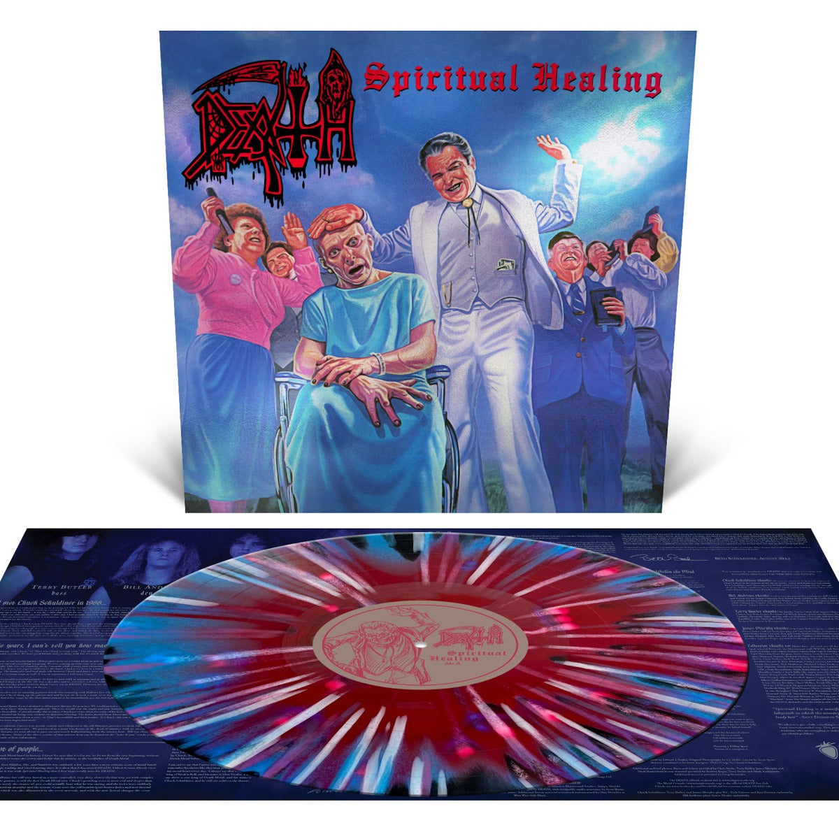 Death Spiritual Healing (Colored Vinyl, Red, Blue, Black, Reissue)
