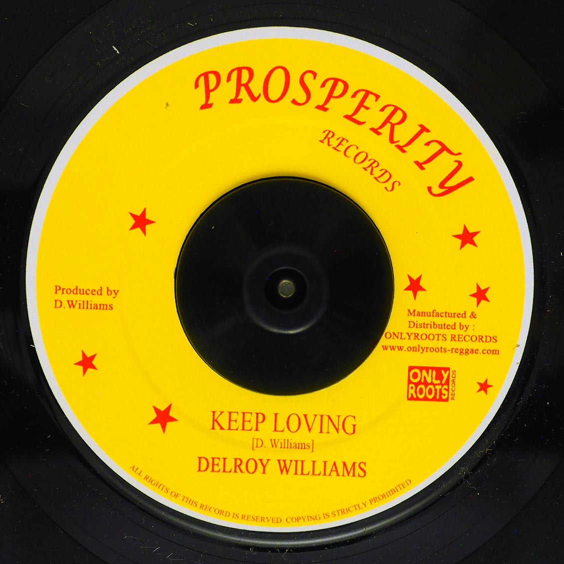 Delroy Williams - Keep Loving / Version product cover