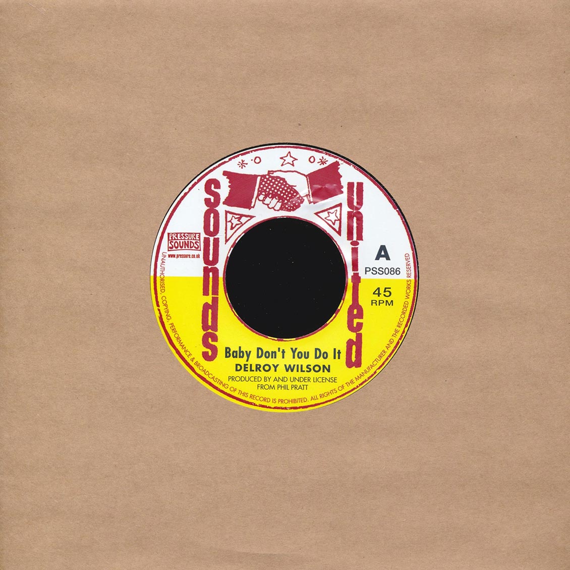 Delroy Wilson - Baby Don't You Do It / Version product cover