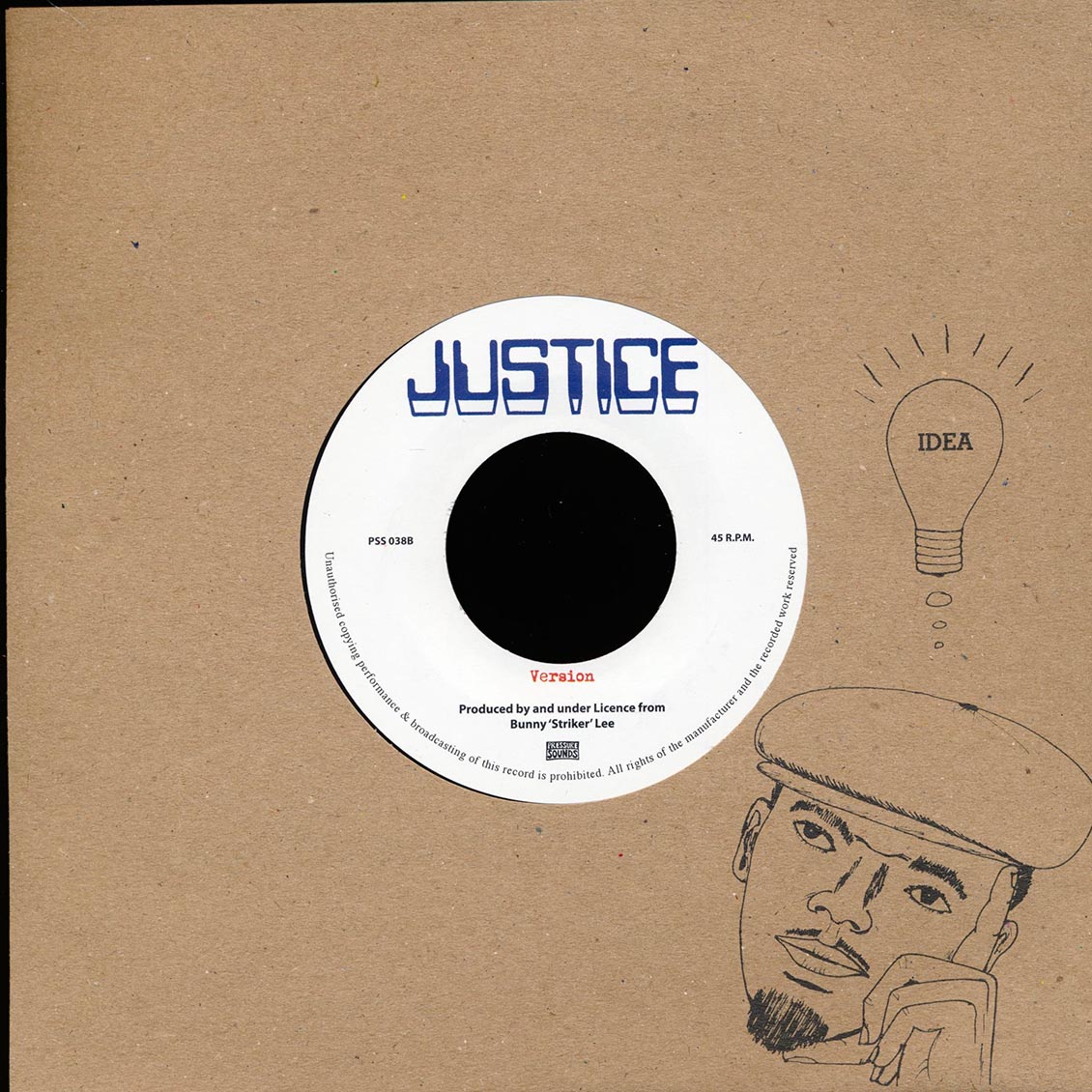 Delroy Wilson - Ease Up / Version (rhythm: "Telephone Love AKA Rumors") product image 2