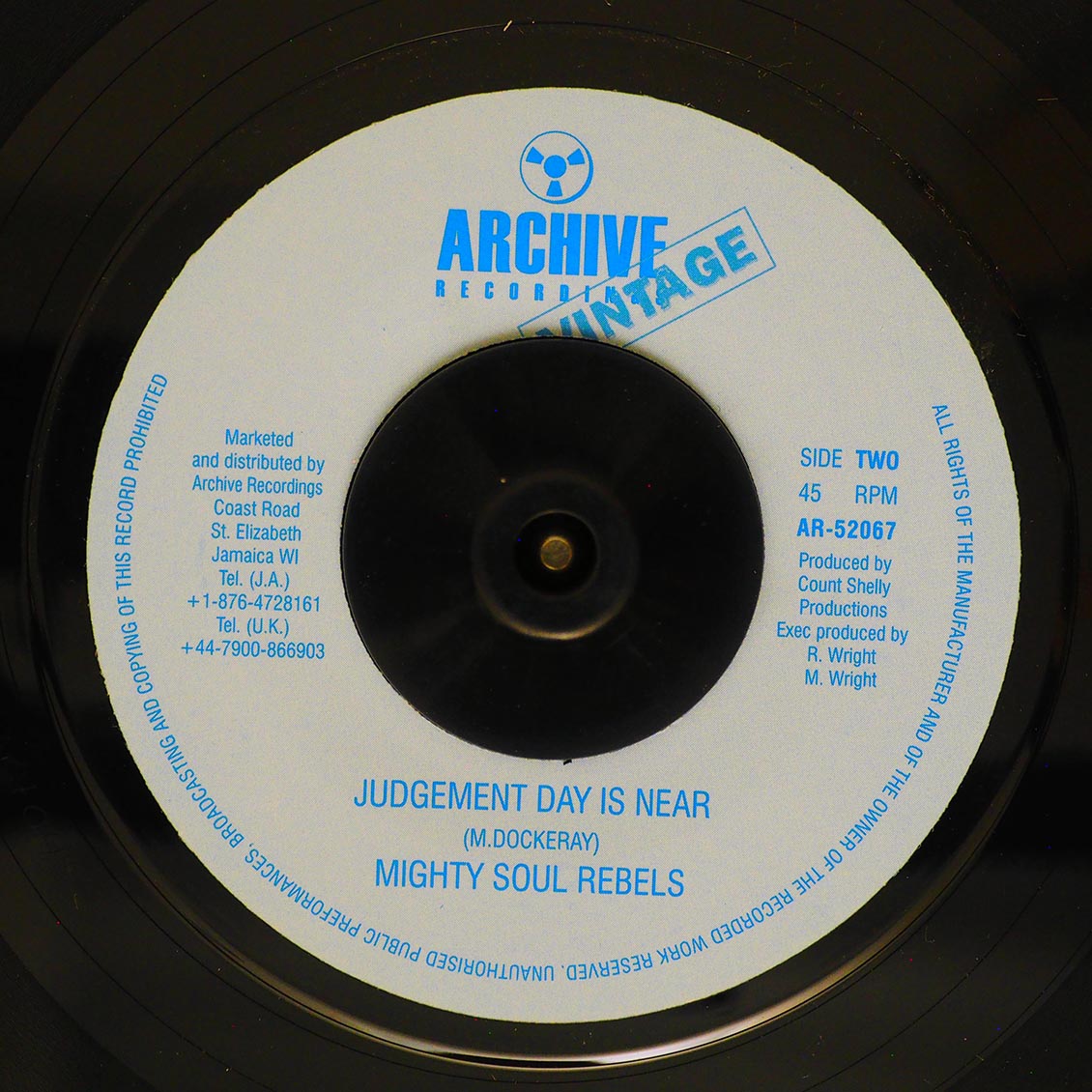 Dennis Alcapone, The Ethiopian - Solid As A Rock / Mighty Soul Rebels - Judgment Day Is Near product image 2