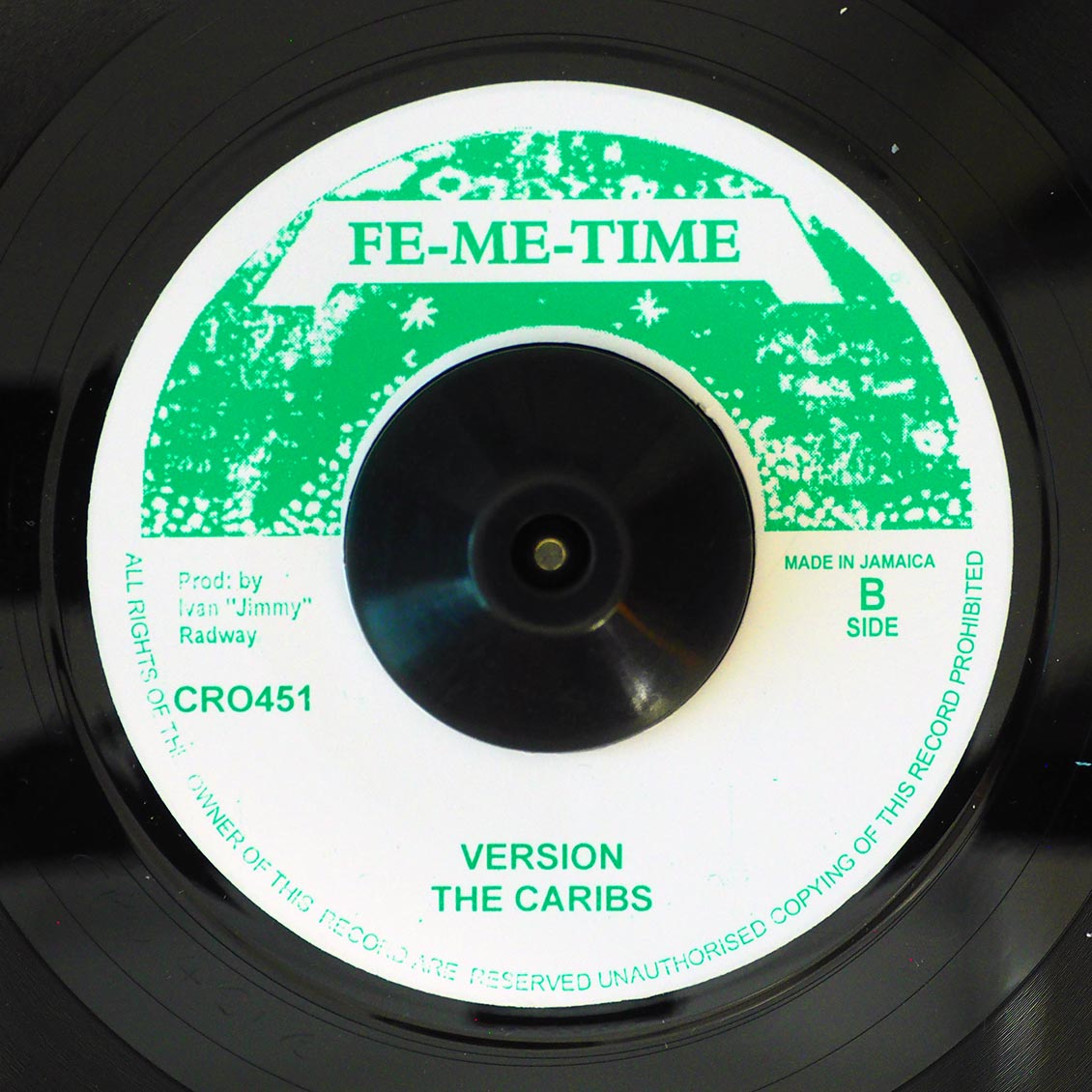 Desmond Young - Warning / Version (rhythm: "I Roy - Full Warning") (UK press) product image 2