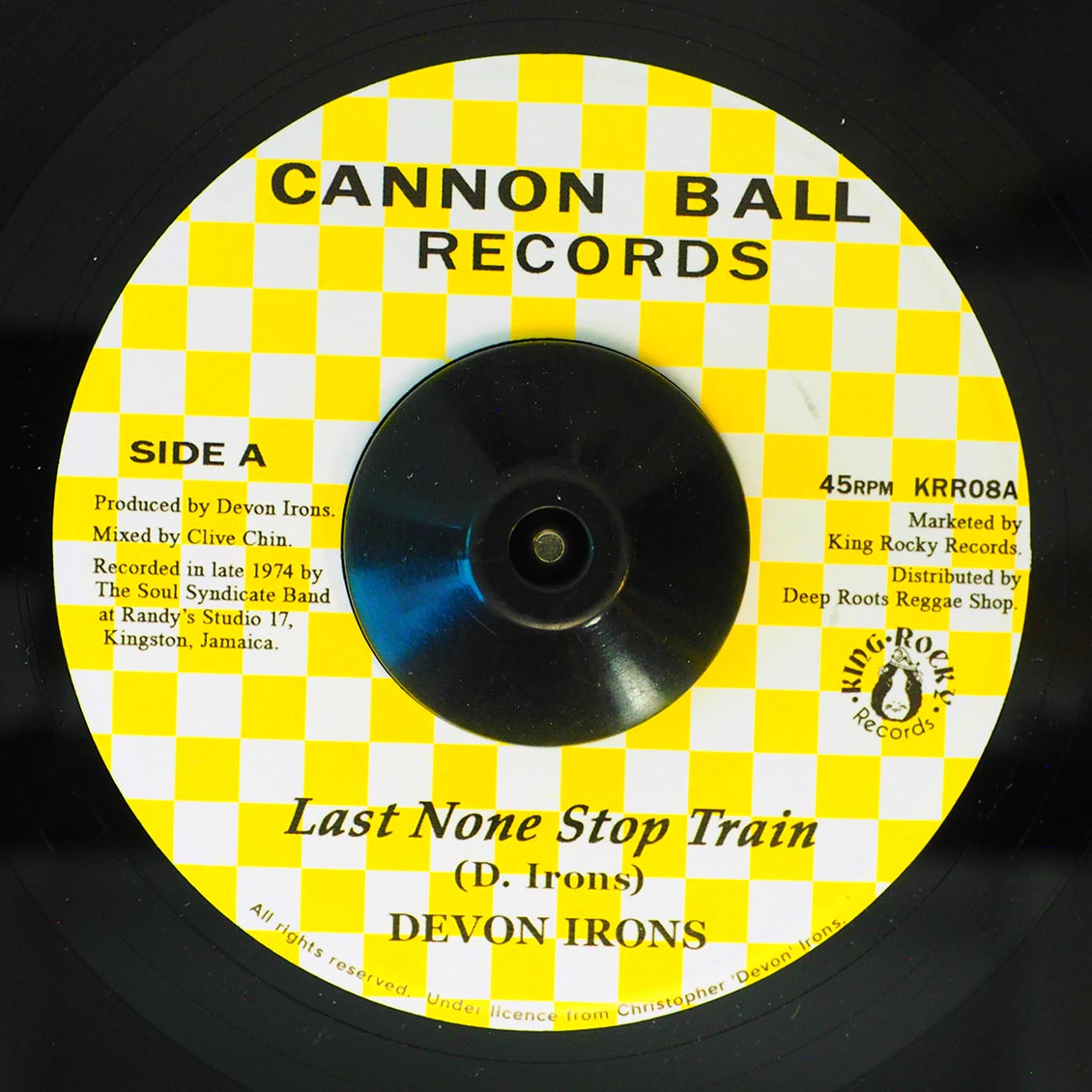 Devon Irons - Last None Stop Train / Soul Syndicate - Train Version product cover