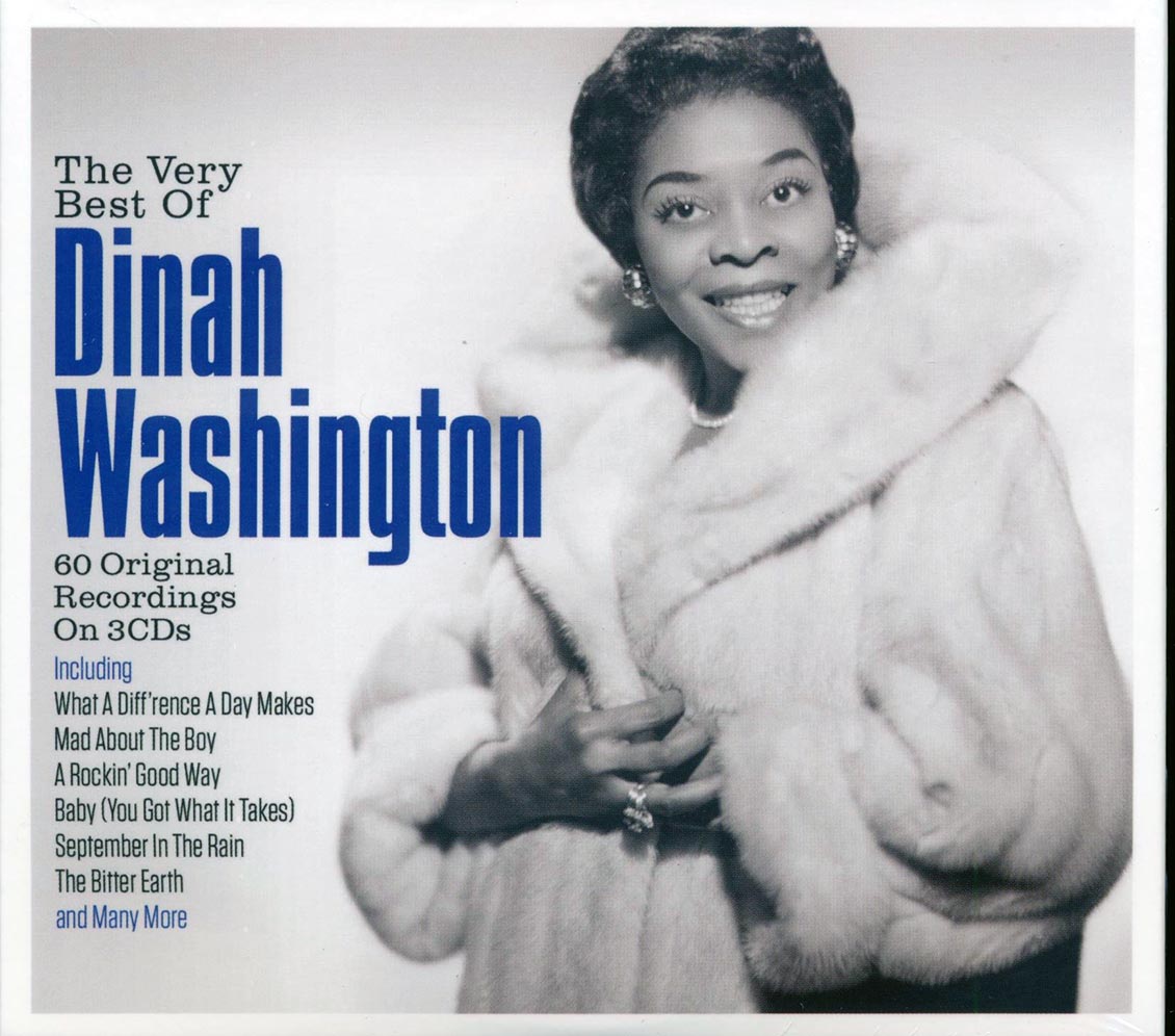 Dinah Washington - The Very Best Of Dinah Washington (60 tracks) (3xCD) (deluxe 4-fold digipak) product cover
