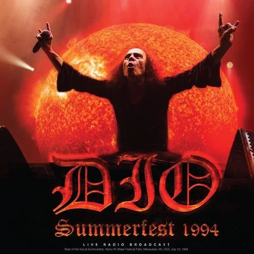 Dio – Summerfest 1994: Live Radio Broadcast LP 12" Vinyl Record - NEW product cover