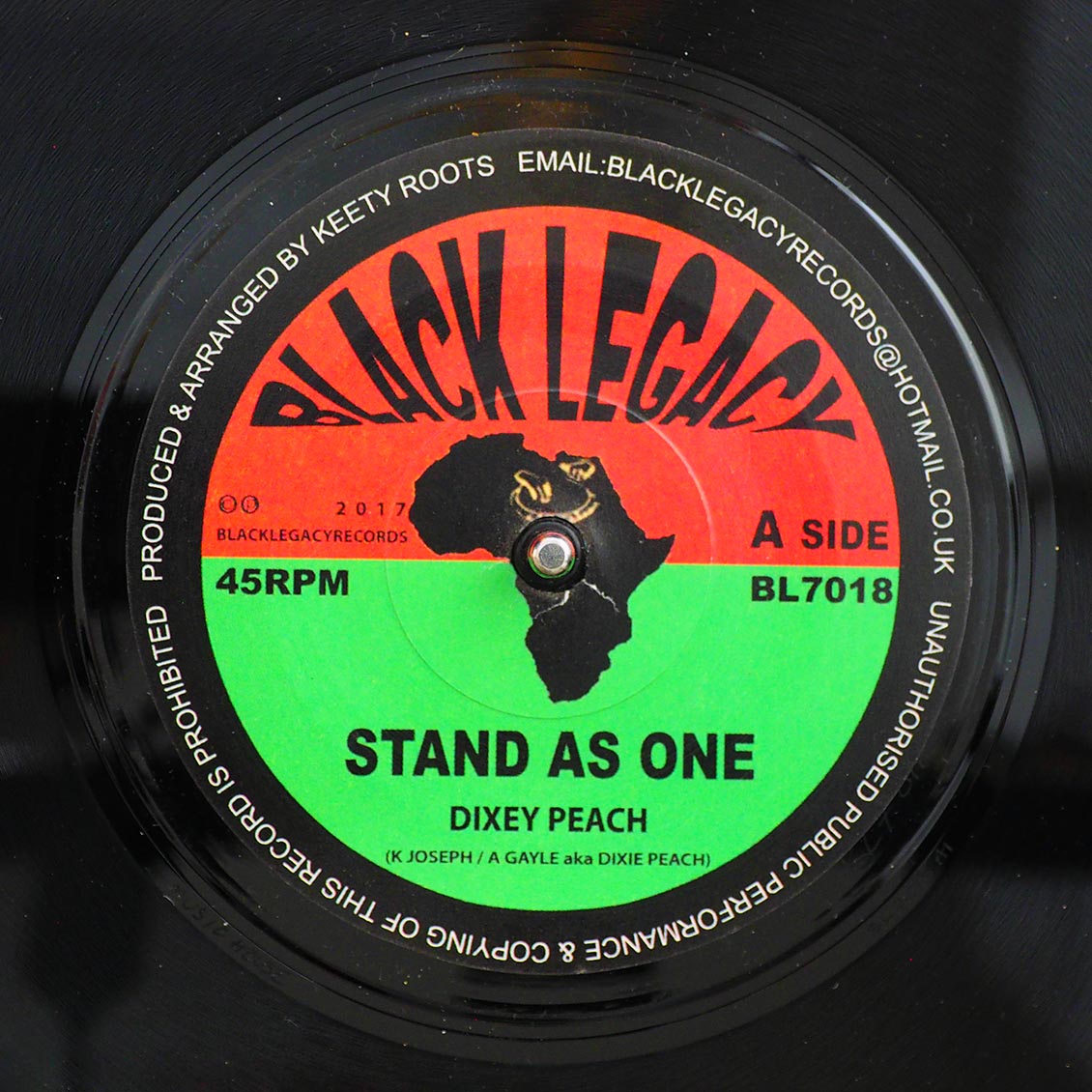 Dixie Peach - Stand As One / Keety Roots - Dub As One product cover