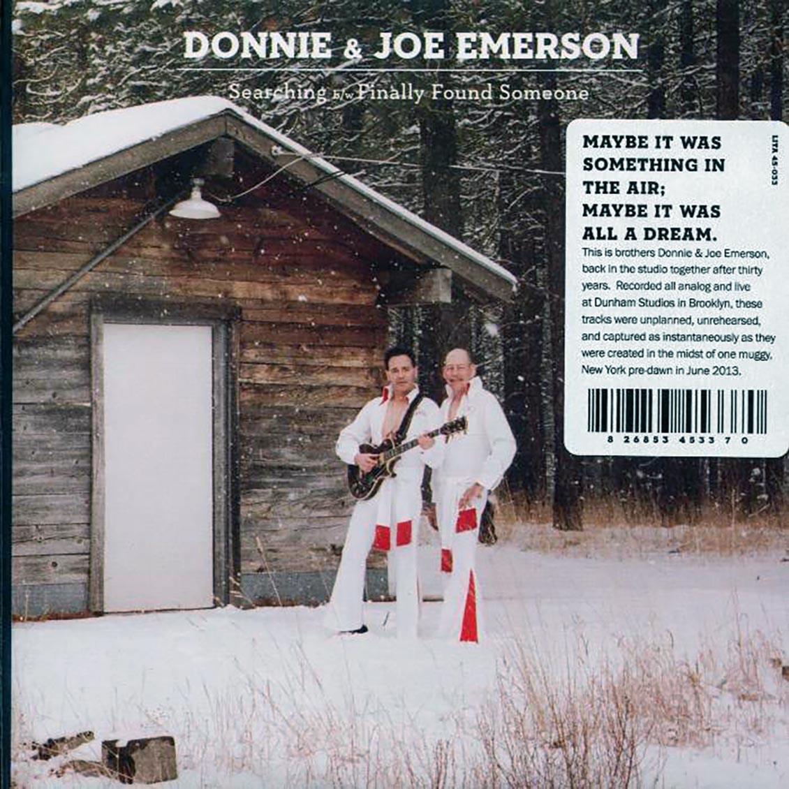 Donnie & Joe Emerson - Searching / Donnie & Joe Emerson - Finally Found Someone product cover