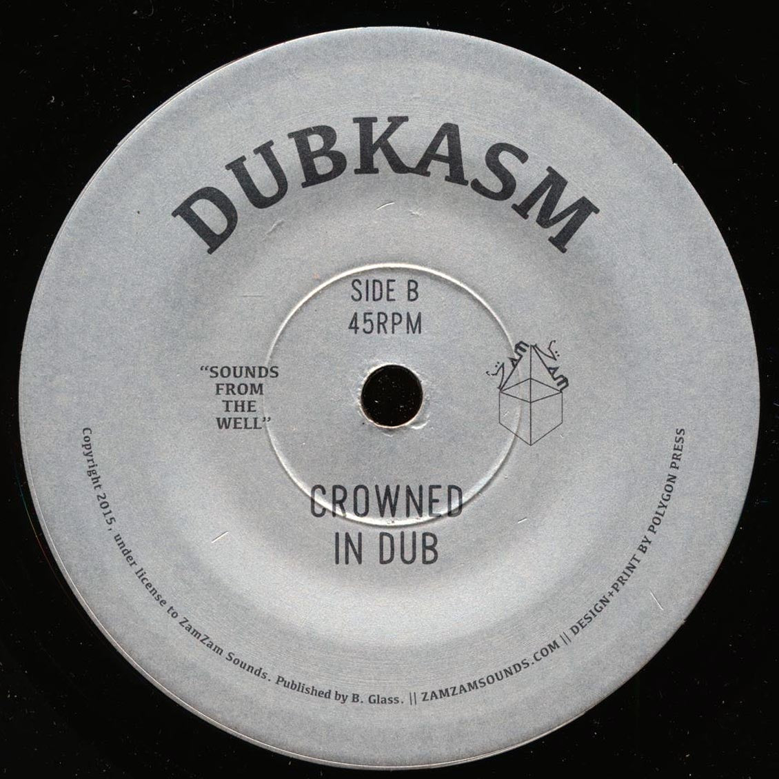 Dubkasm - My Music (Version) / Dubkasm - Crowned In Dub (ltd. ed.) (silkscreen) product image 2