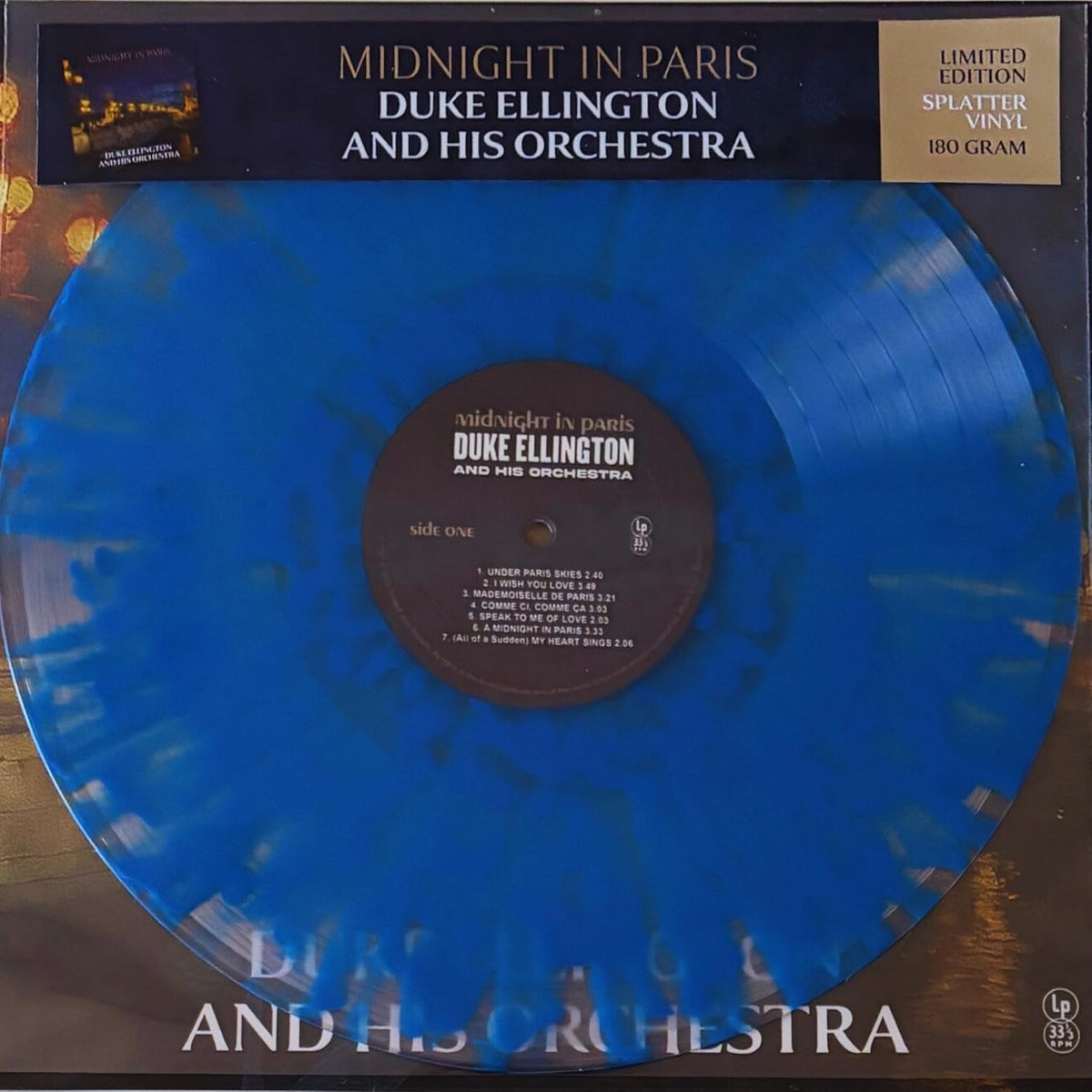 Duke Ellington and His Orchestra - Midnight in Paris - Limited Splatter Vinyl Edition product image 5