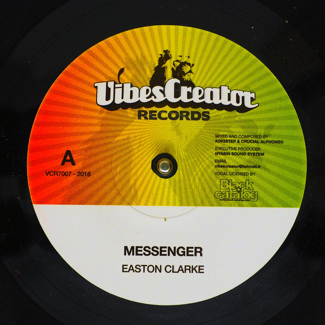 Easton Clarke - Messenger / Kingstep, Crucial Alphonso - Dub product cover