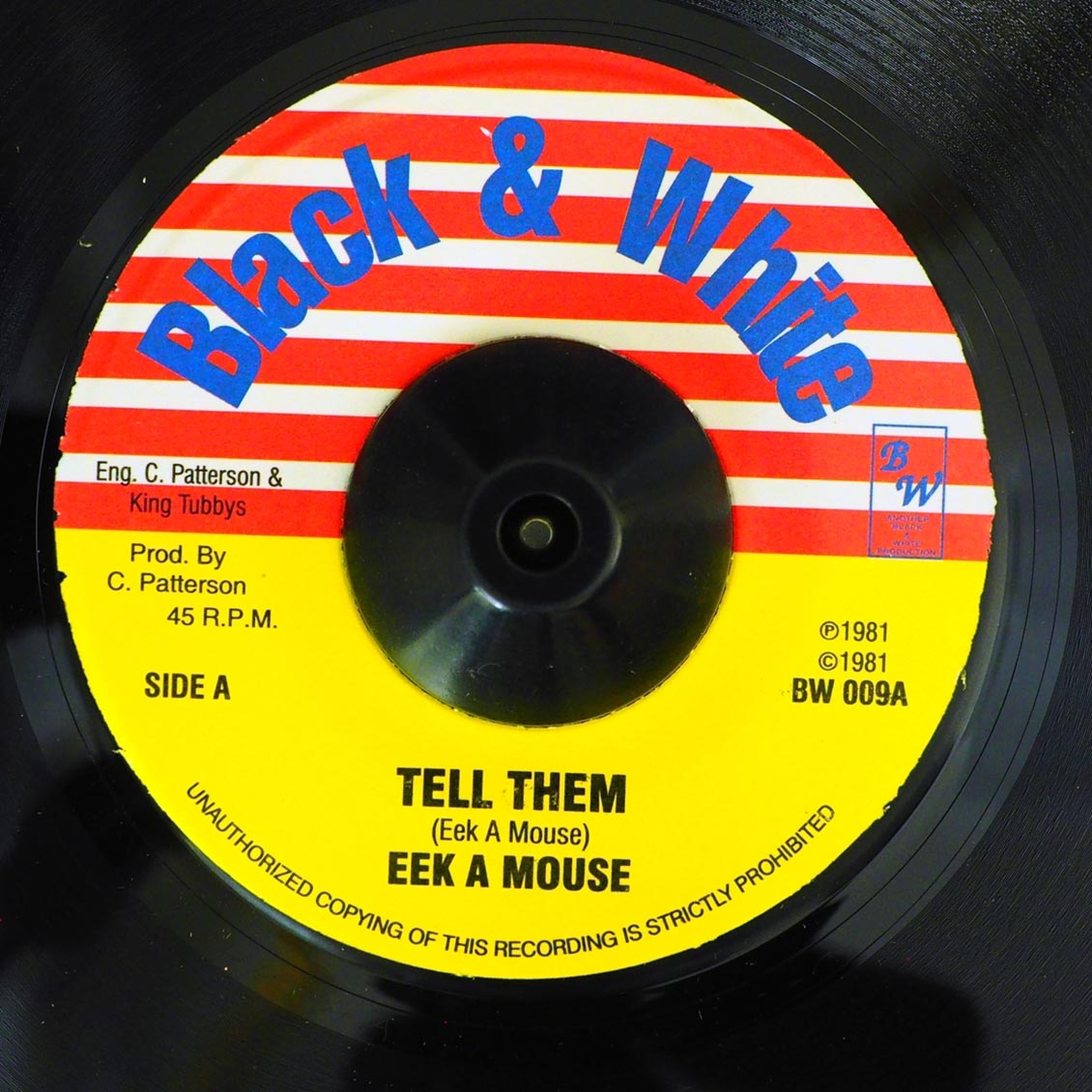 Eek A Mouse - Tell Them / King Tubby - Tall Man Dub product cover