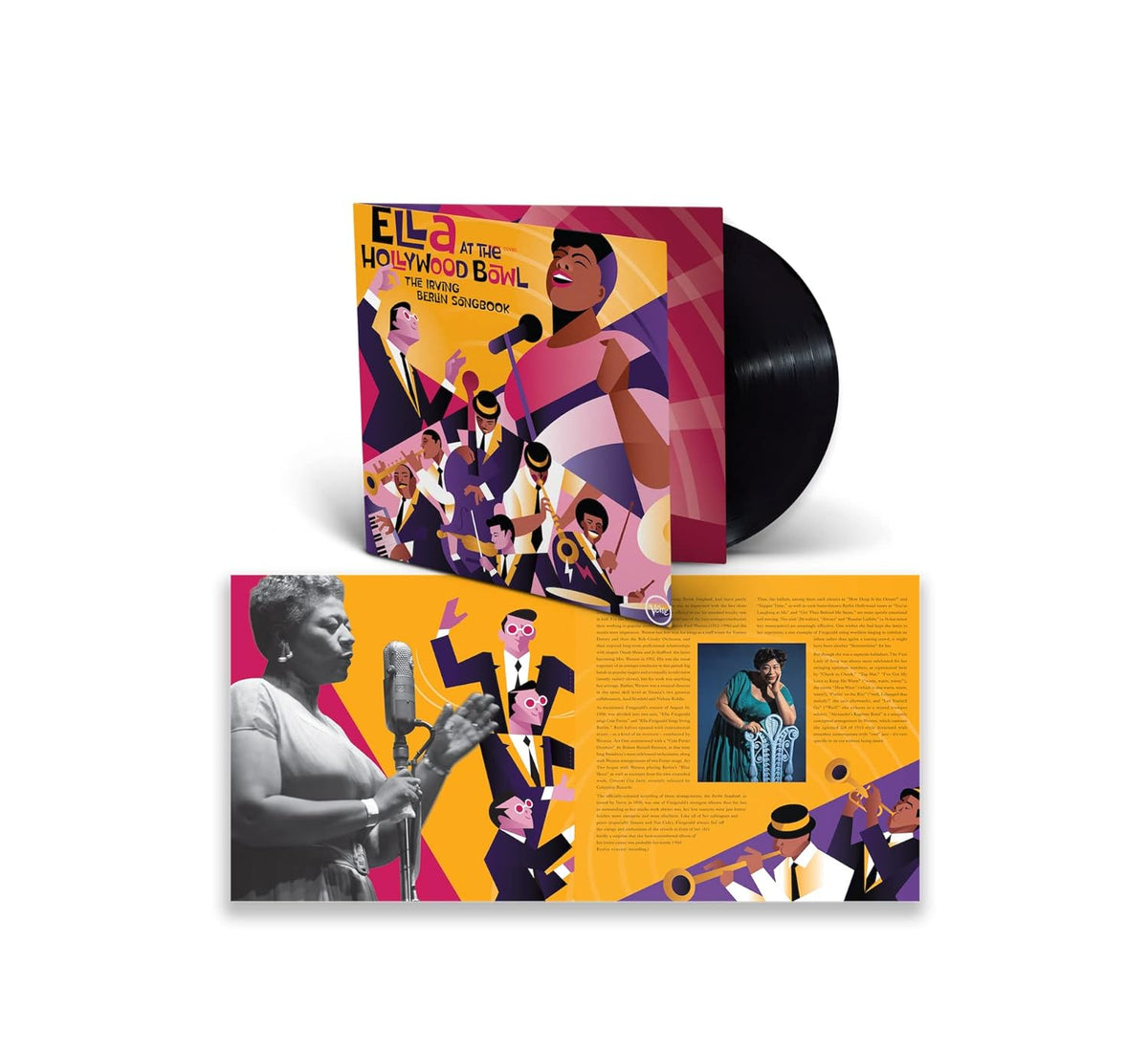 Ella Fitzgerald - Ella At The Hollywood Bowl: The Irvin Berlin Songbook - Music & Performance - Vinyl product cover