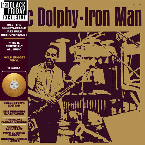Eric Dolphy Iron Man (Colored Vinyl, RSD Exclusive, Gold)(RSD11.24.23)