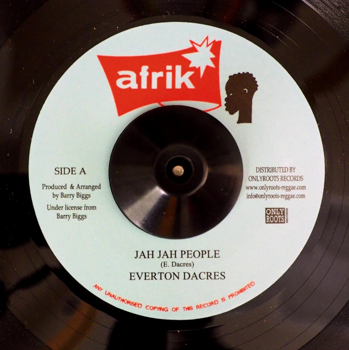 Everton Dacres - Jah Jah People / Stereophonics - Jah People Time (Version) product cover