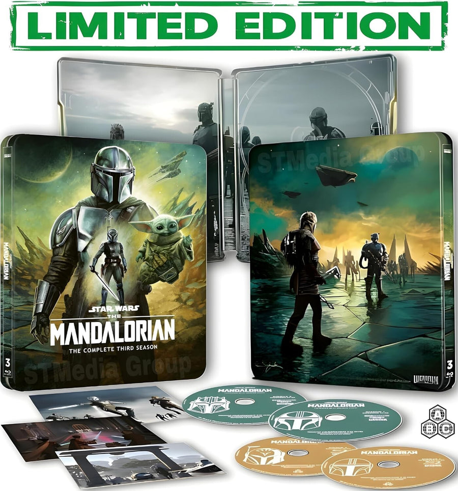 The Mandalorian: The Complete Third Season SteelBook 4K UHD + Blu-ray
