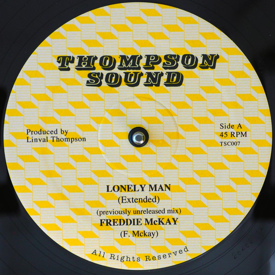 Freddie McKay - Lonely Man (Extended Mix) / Linval Thompson - Jumping For Joy (Extended Mix) product cover