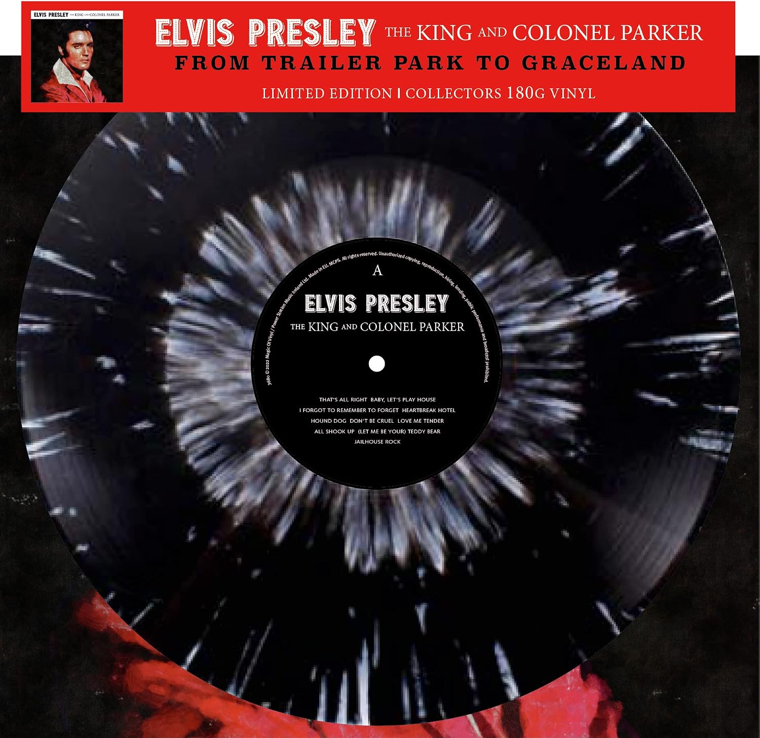 From Trailer Park To Graceland (Black & White Splatter LP Vinyl) product cover