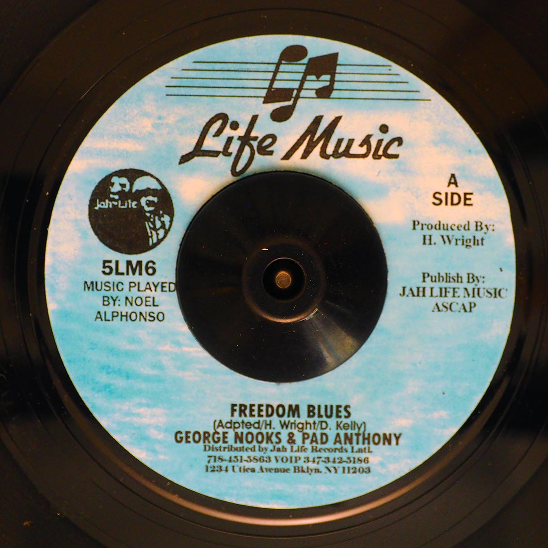 George Nooks, Pad Anthony - Freedom Blues / Mix Up Version (rhythm: "Riding West") product cover