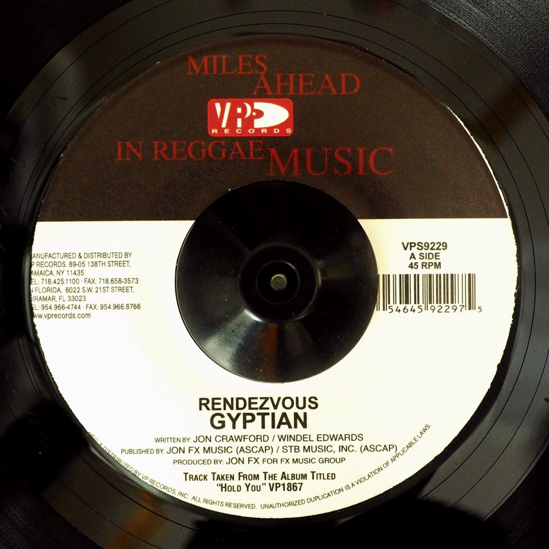 Gyptian - Rendezvous / Gyptian - Where You Belong product cover