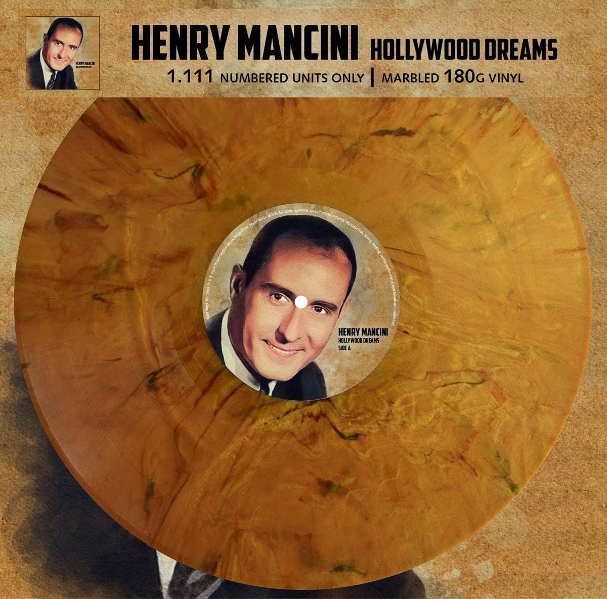 Henry Mancini - Hollywood Dreams (Brown Marble Vinyl) product cover