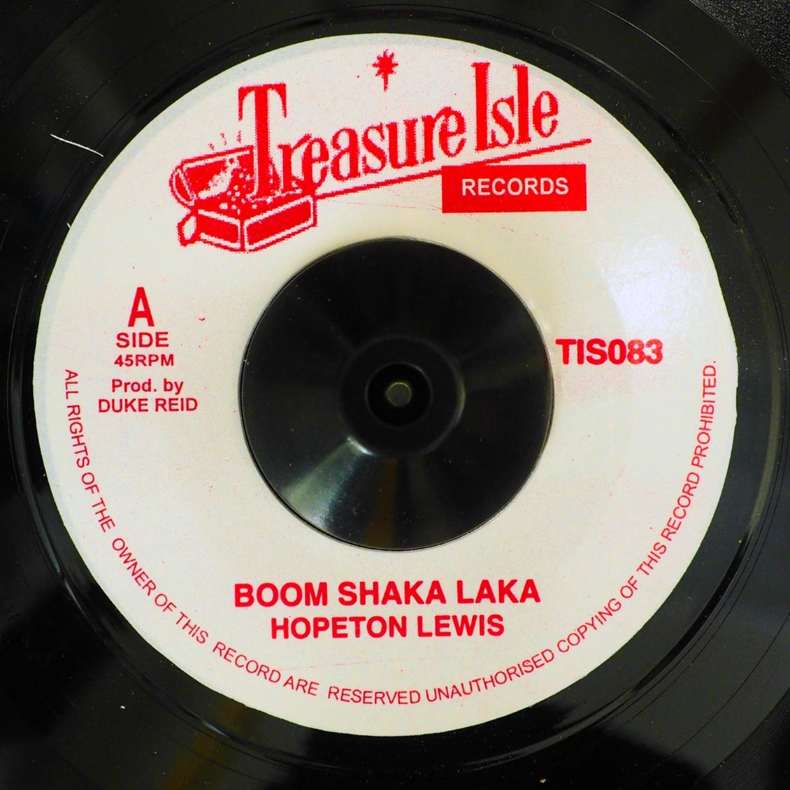 Hopeton Lewis - Boom Shaka Laka / Hopeton Lewis - Testify product cover