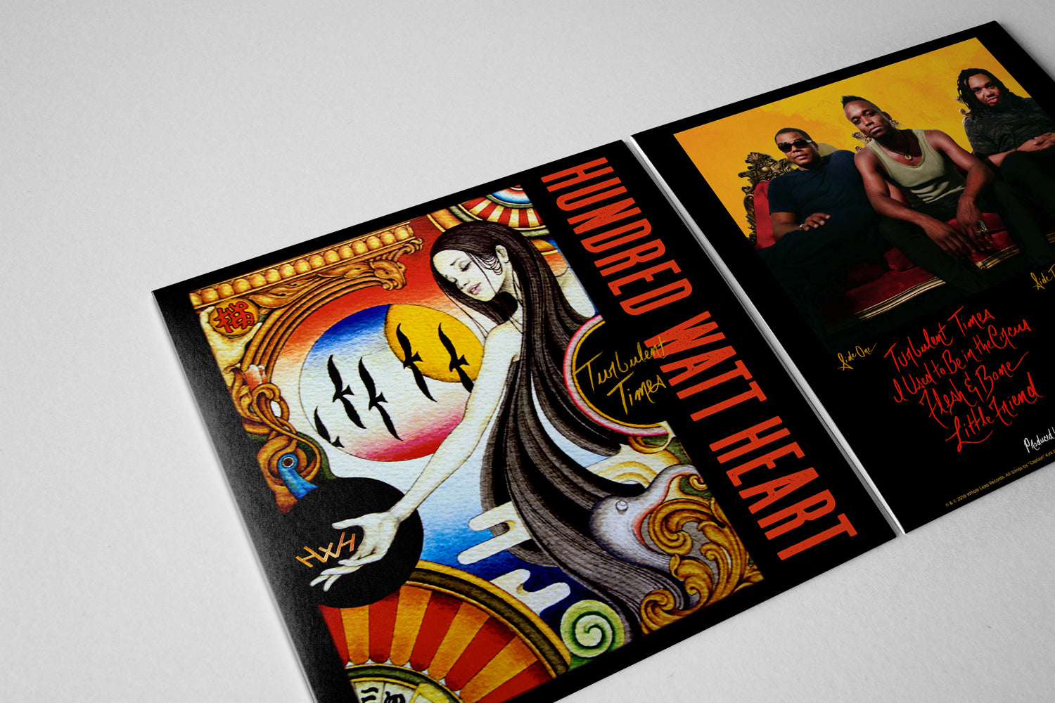 Hundred Watt Heart Turbulent Times (Limited Edition, 180 Gram Clear Vinyl)