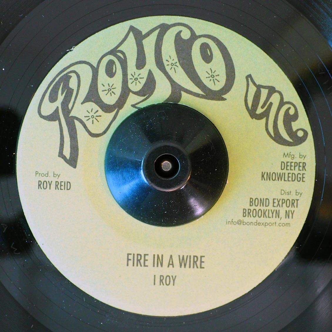 I Roy - Fire In A Wire / Warlord Of Zenda Dub product cover