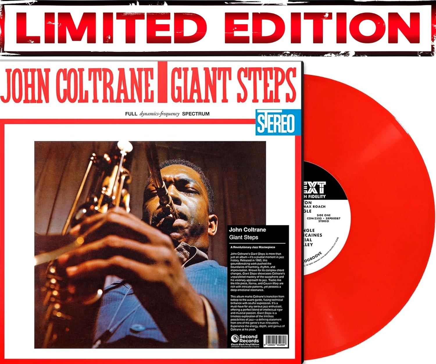 John Coltrane - Giant Steps - Limited Color Edition LP product cover