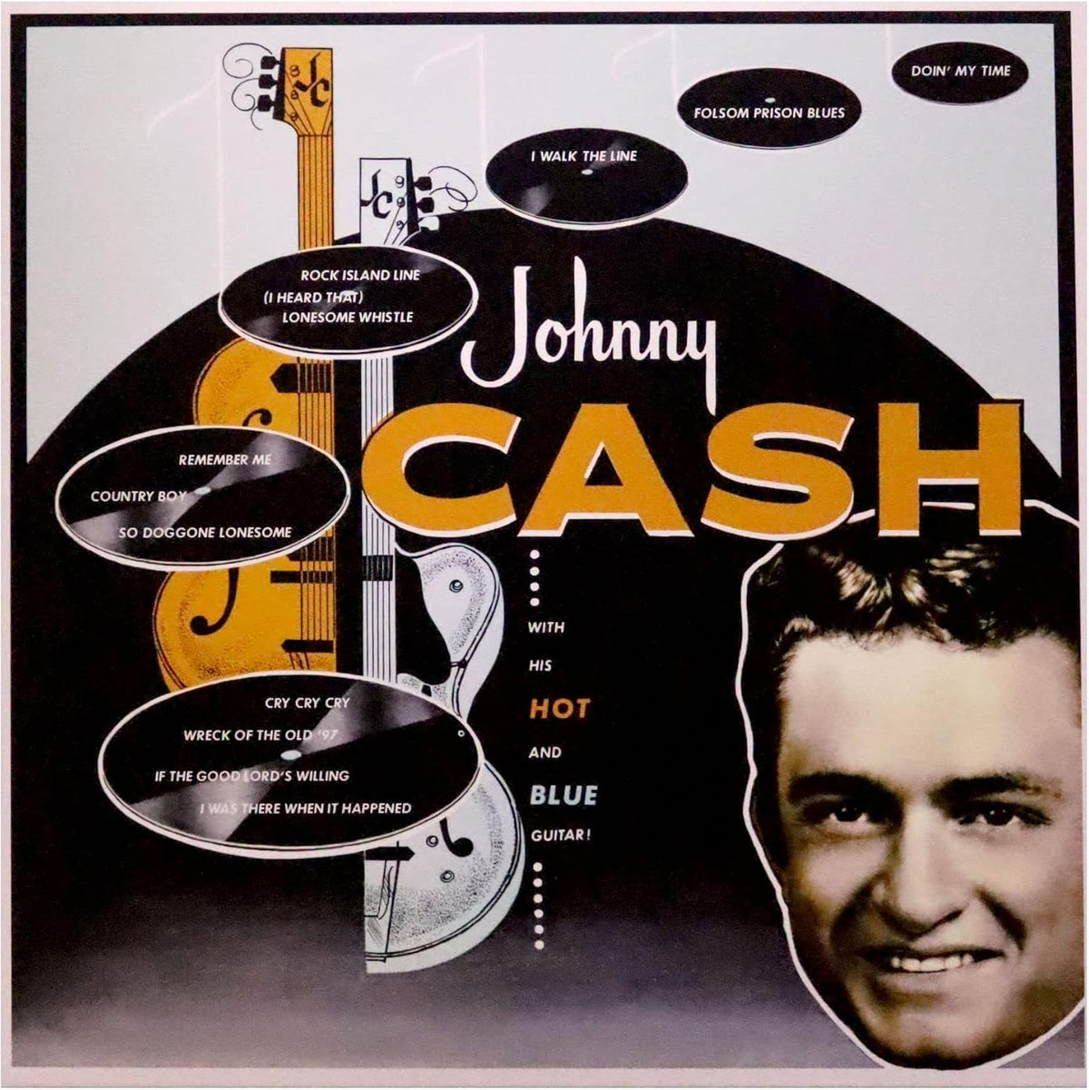 JOHNNY CASH - With His Hot And Blue Guitar LP product cover