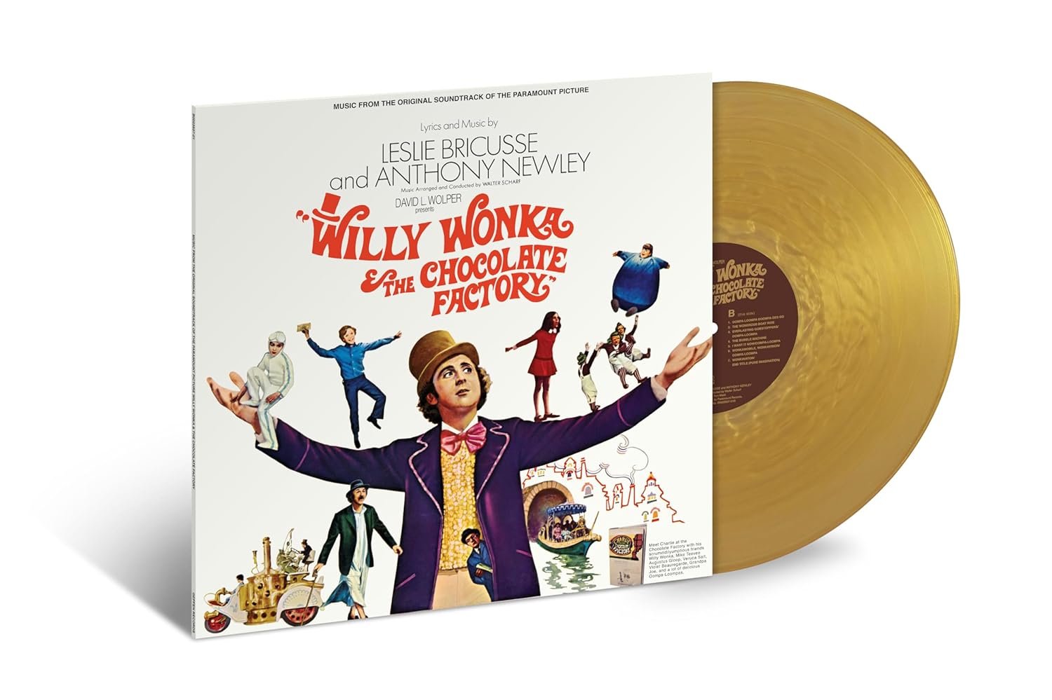 Leslie Bricusse Anthony Newley Willy Wonka & the Chocolate Factory (Music From the Original Soundtrack) (45th Anniversary Edition, Golden Vinyl)